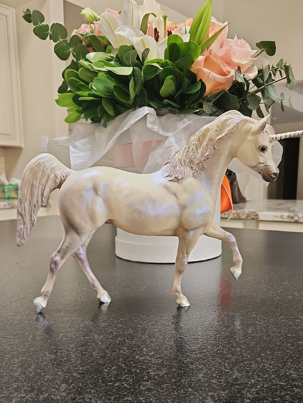 BREYERMY FAVORITE HORSE UNICORN #1413 MYSTICAL UNICORN